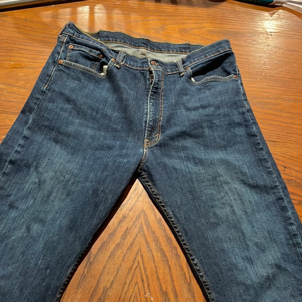 Levi Strauss Co. Original Men’s L38 W30 Blue Bootcut Jeans.